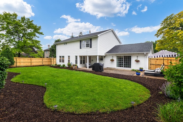 2S151 Stratford Rd, Glen Ellyn, IL 60137 - rear view of property featuring a patio