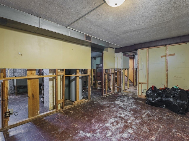 530 Fitch Rd, Rockford, IL 61109 - below grade area with gas water heater