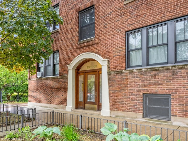 2250 N Dayton St Unit 3, Chicago, IL 60614 - entrance to property with brick siding and cooling unit