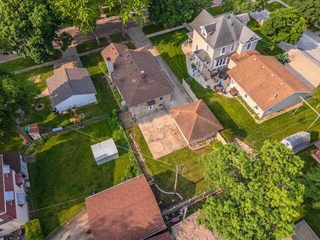 217 W Moulton St, Pontiac, IL 61764 - aerial perspective of suburban area