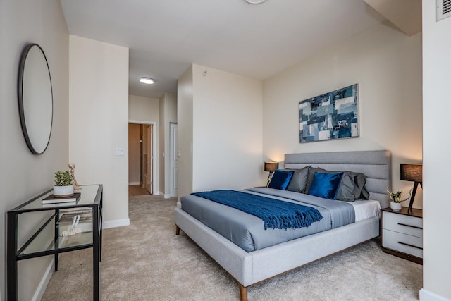 233 E 13th St Unit 2001, Chicago, IL 60605 - carpeted bedroom featuring baseboards
