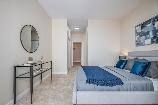 233 E 13th St Unit 2001, Chicago, IL 60605 - bedroom featuring light carpet and baseboards