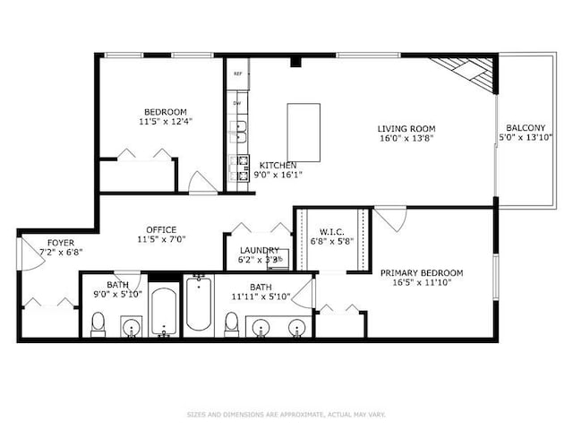 4011 N Francisco Ave Unit 301, Chicago, IL 60618 - home floor plan