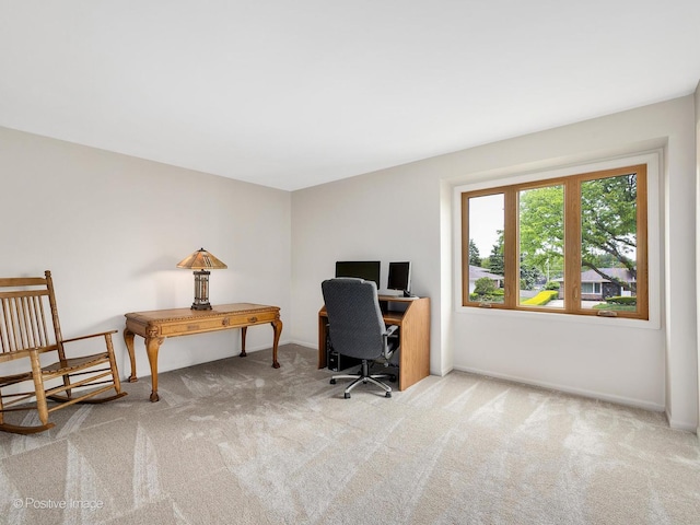 7514 Nantucket Dr, Darien, IL 60561 - home office featuring carpet flooring and baseboards