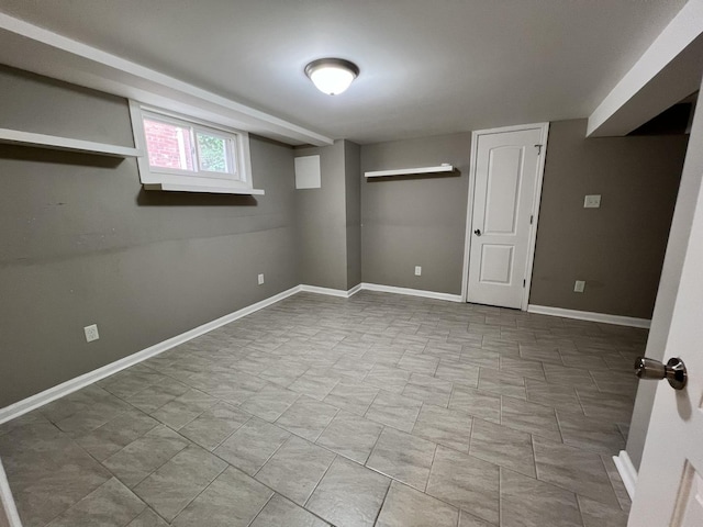 8920 S Jeffery Blvd, Chicago, IL 60617 - basement featuring baseboards
