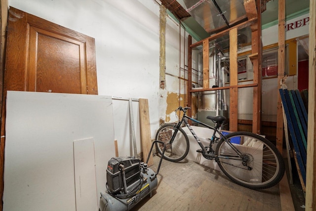 10807 S Wentworth Ave, Chicago, IL 60628 - miscellaneous room with wood-type flooring
