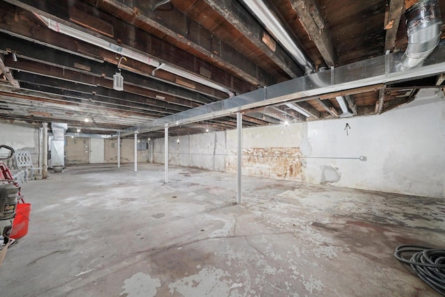 10807 S Wentworth Ave, Chicago, IL 60628 - view of unfinished basement