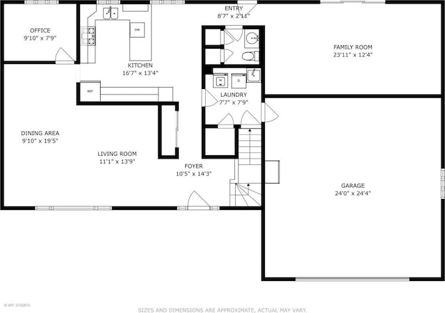 24452 W Blvd Dejohn, Naperville, IL 60564 - floor plan / room layout