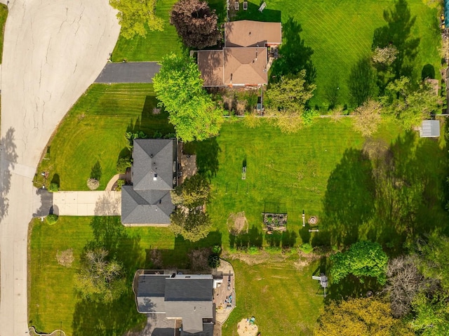 24452 W Blvd Dejohn, Naperville, IL 60564 - bird's eye view