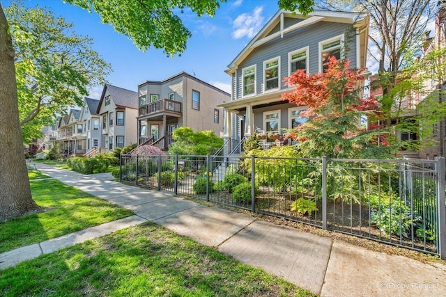 2426 W Warner Ave, Chicago, IL 60618 - view of front of home with a residential view