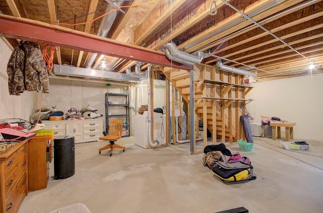 1716 Waters Edge Dr Unit 1716, Minooka, IL 60447 - view of unfinished below grade area