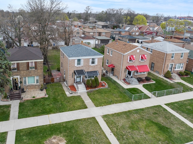 9026 S Colfax Ave, Chicago, IL 60617 - aerial view of residential area