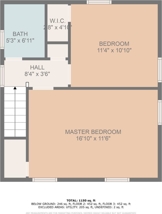 9026 S Colfax Ave, Chicago, IL 60617 - room layout