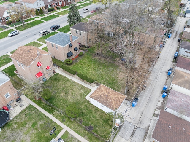 9026 S Colfax Ave, Chicago, IL 60617 - aerial perspective of suburban area