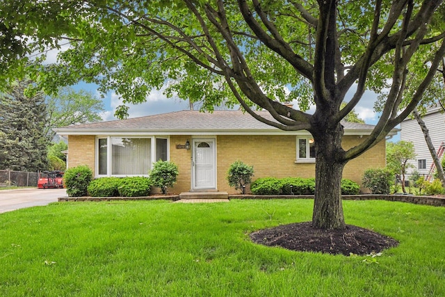 4N221 7th Ave, Addison, IL 60101 - ranch-style home with brick siding and a shingled roof