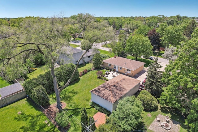 4N221 7th Ave, Addison, IL 60101 - aerial view of property and surrounding area