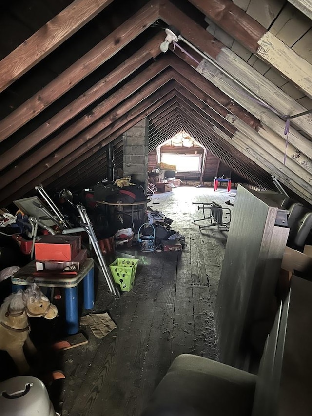 8029 S Houston Ave, Chicago, IL 60617 - view of attic