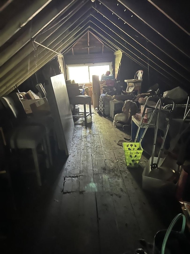 8029 S Houston Ave, Chicago, IL 60617 - view of unfinished attic