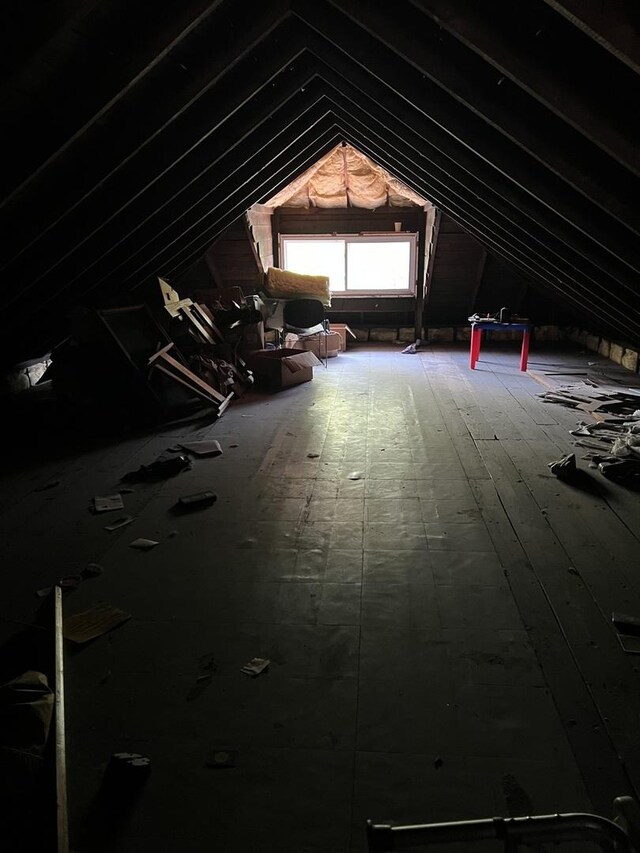8029 S Houston Ave, Chicago, IL 60617 - view of unfinished attic