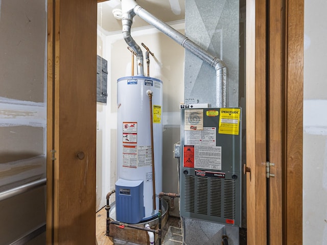 119 SE Brandywine Dr, Poplar Grove, IL 61065 - utilities with water heater and heating unit
