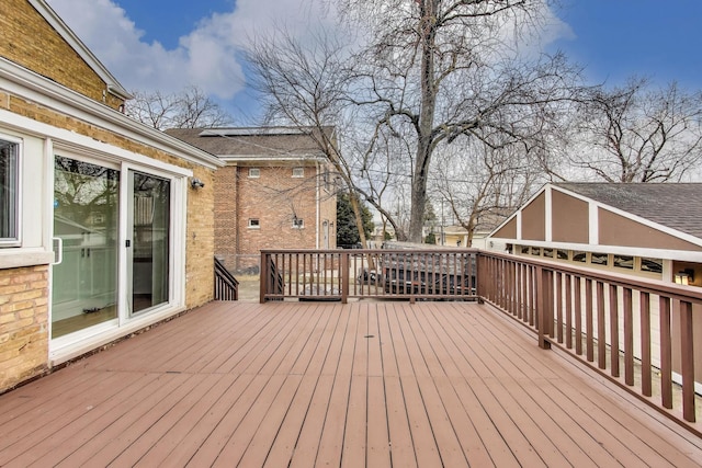 2004 Linden Ave, Park Ridge, IL 60068 - view of wooden deck