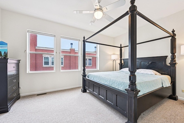 7511 Brown Ave Unit N, Forest Park, IL 60130 - bedroom featuring carpet floors and a ceiling fan