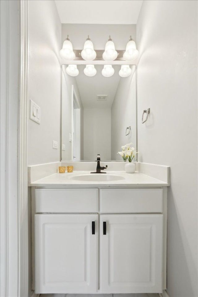 616 Meadowview Dr, West Chicago, IL 60185 - bathroom with vanity