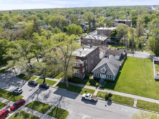 1412 Schilling Ave, Chicago Heights, IL 60411 - aerial view of a heavily wooded area