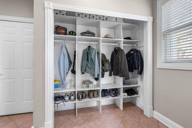 6312 Kingsbridge Dr, Cary, IL 60013 - mudroom with tile patterned flooring and baseboards