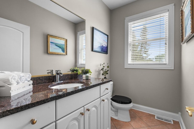6312 Kingsbridge Dr, Cary, IL 60013 - bathroom with vanity and tile patterned floors