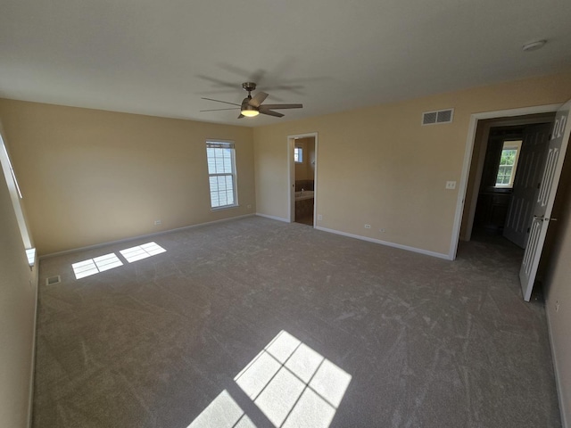 2333 Roaring Creek Dr, Aurora, IL 60503 - unfurnished room with a ceiling fan and carpet
