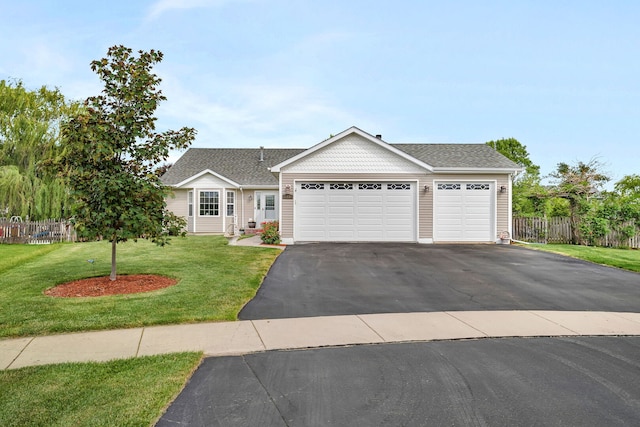 26138 Oak Ridge Ct, Channahon, IL 60410 - view of front of home with driveway, an attached garage, and roof with shingles