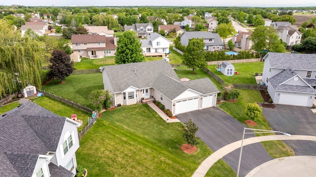 26138 Oak Ridge Ct, Channahon, IL 60410 - aerial perspective of suburban area