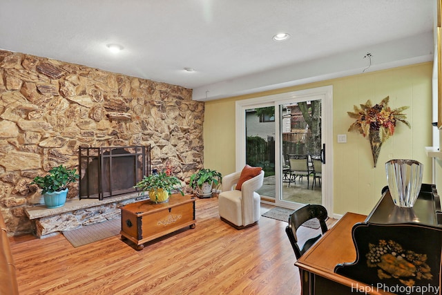 4125 Victoria Dr, Hoffman Estates, IL 60192 - living area featuring wood finished floors