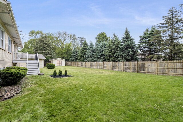 11S561 Saratoga Ave, Lemont, IL 60439 - view of yard featuring stairs