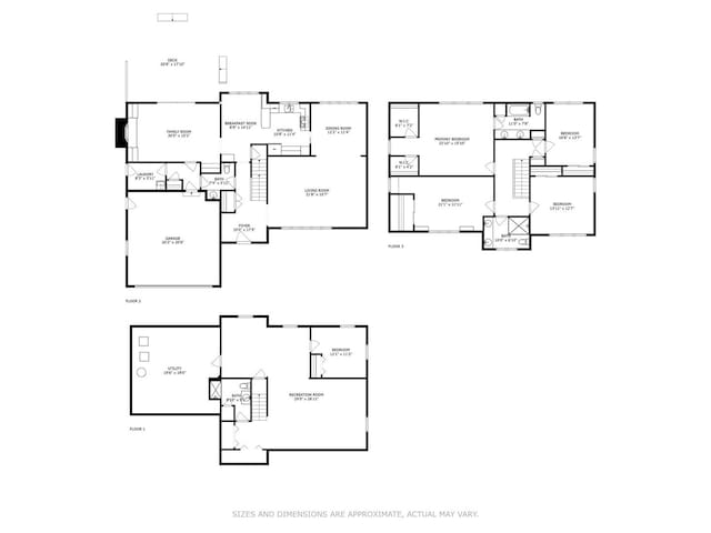 6483 Indianhead Trl, Indian Head Park, IL 60525 - floor plan / room layout