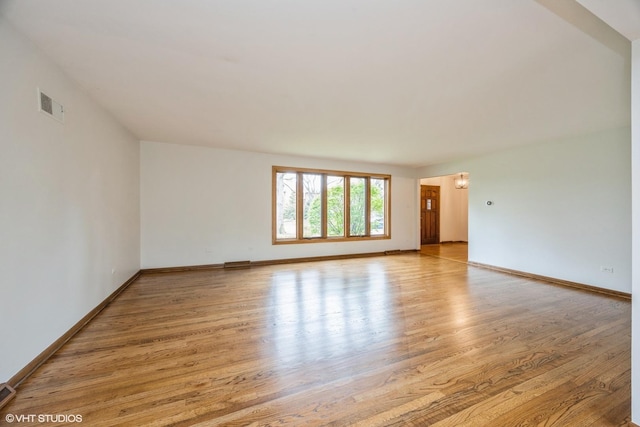6483 Indianhead Trl, Indian Head Park, IL 60525 - unfurnished room featuring light wood finished floors and baseboards