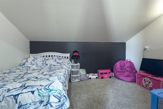 17469 N 300 E Rd, Flanagan, IL 61740 - bedroom with vaulted ceiling and carpet
