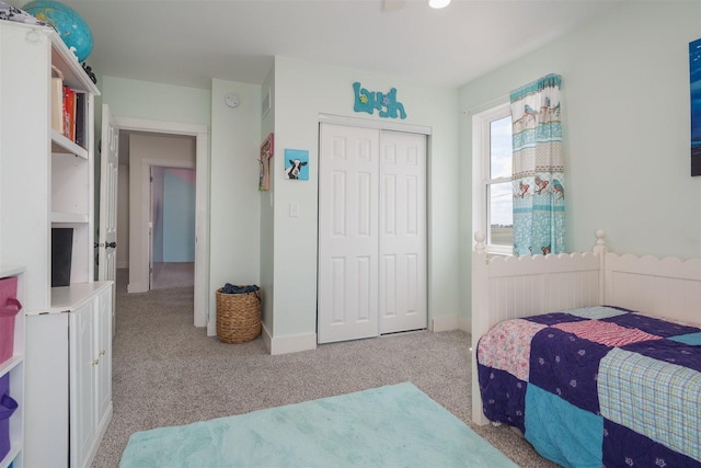 17469 N 300 E Rd, Flanagan, IL 61740 - bedroom featuring carpet flooring and a closet
