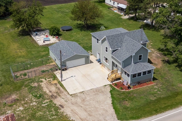 17469 N 300 E Rd, Flanagan, IL 61740 - view from above of property
