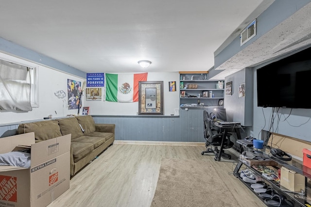 205 Glen St, West Chicago, IL 60185 - living area with wood finished floors