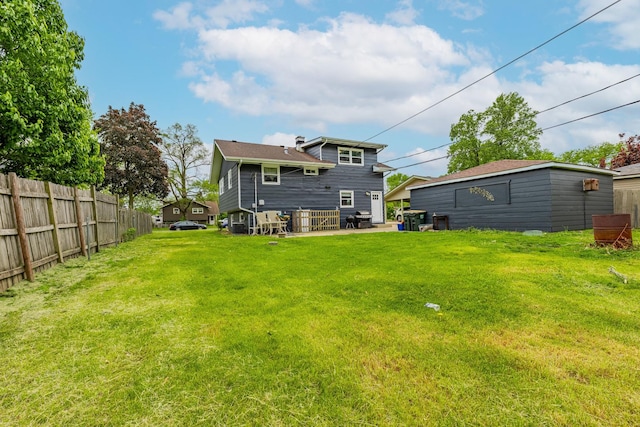 205 Glen St, West Chicago, IL 60185 - view of rear view of house