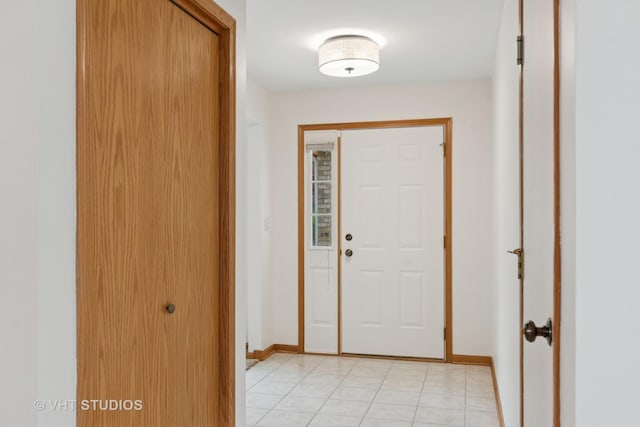 5203 Brighton Ln, Plainfield, IL 60586 - entryway with baseboards and light tile patterned floors