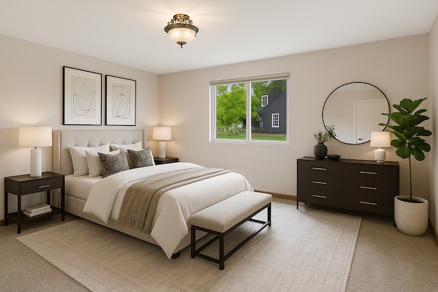 5203 Brighton Ln, Plainfield, IL 60586 - bedroom featuring light colored carpet and baseboards