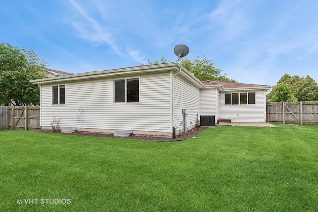 5203 Brighton Ln, Plainfield, IL 60586 - rear view of property featuring central AC unit