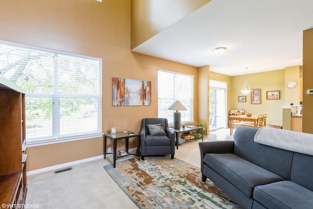 1532 Legacy Dr Unit 3, Dekalb, IL 60115 - living area featuring carpet and baseboards