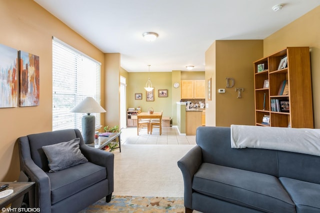 1532 Legacy Dr Unit 3, Dekalb, IL 60115 - living room with light tile patterned flooring