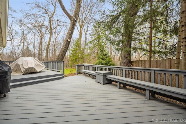 185 Carlisle Ave, Deerfield, IL 60015 - view of wooden terrace