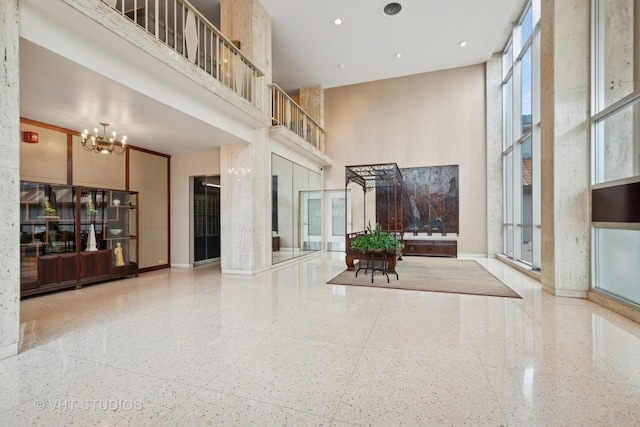 4250 N Marine Dr Unit 1406, Chicago, IL 60613 - lobby with a towering ceiling