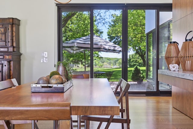 4N575 Old Quarry Rd, Saint Charles, IL 60174 - dining space featuring wood finished floors
